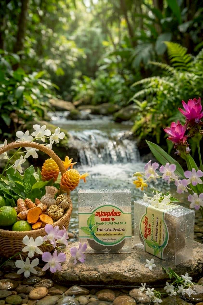 สบู่หญ้าแฝก