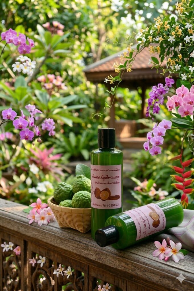 ครีมนวดผมมะกรูดสมุนไพร1