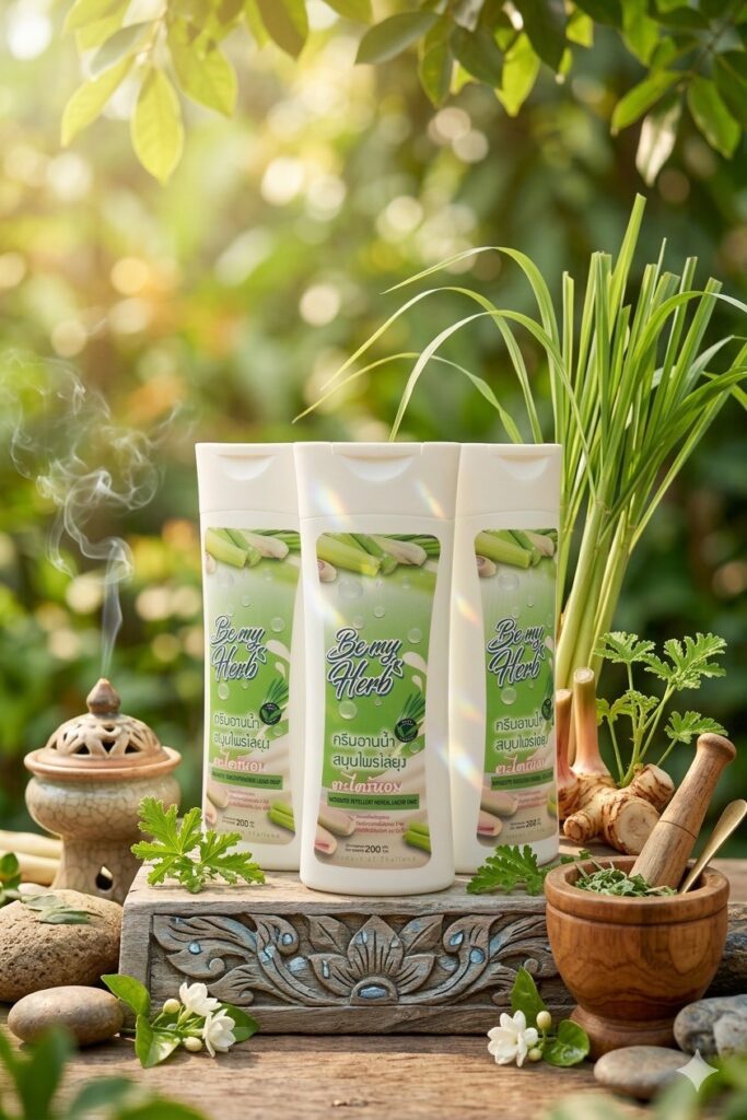 ครีมอาบน้ำตระไคร้หอม2