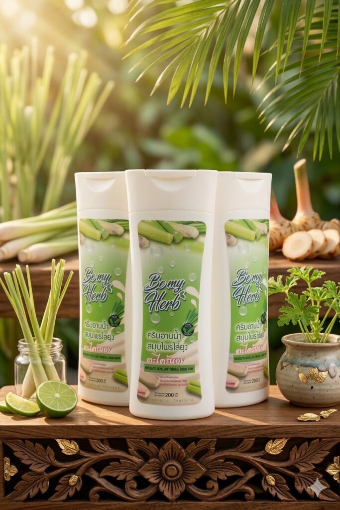 ครีมอาบน้ำตระไคร้หอม3