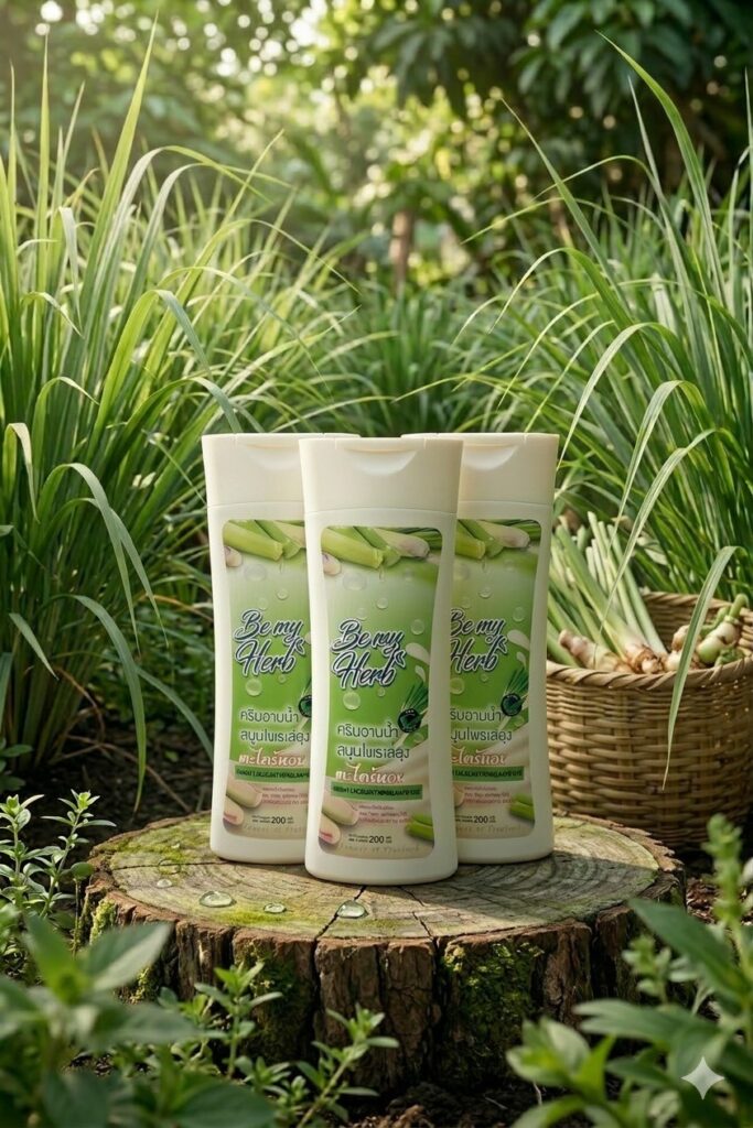 ครีมอาบน้ำตะไคร้หอม