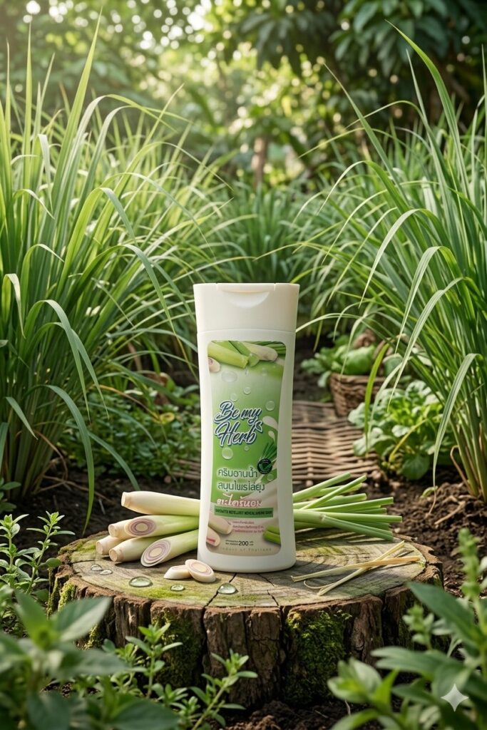 ครีมอาบน้ำตะไคร้หอม1