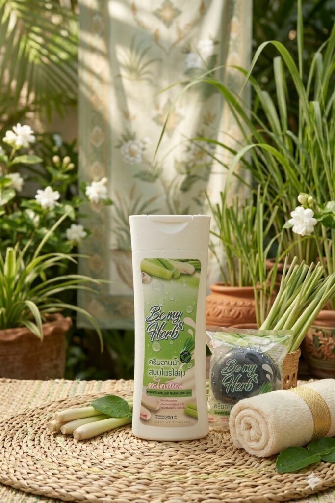 ครีมอาบน้ำตะไคร้หอม2