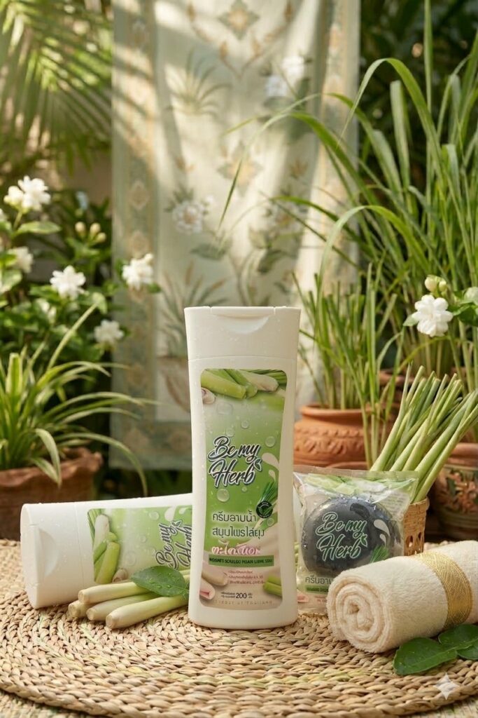 ครีมอาบน้ำตะไคร้หอม3