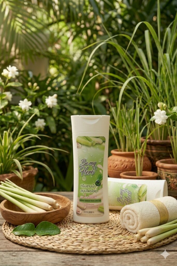 ครีมอาบน้ำตะไคร้หอม4