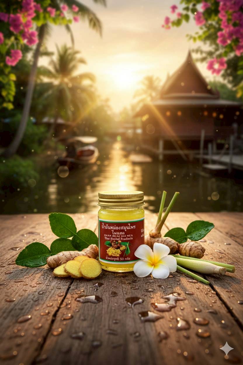 น้ำมันหม่องไพลสด