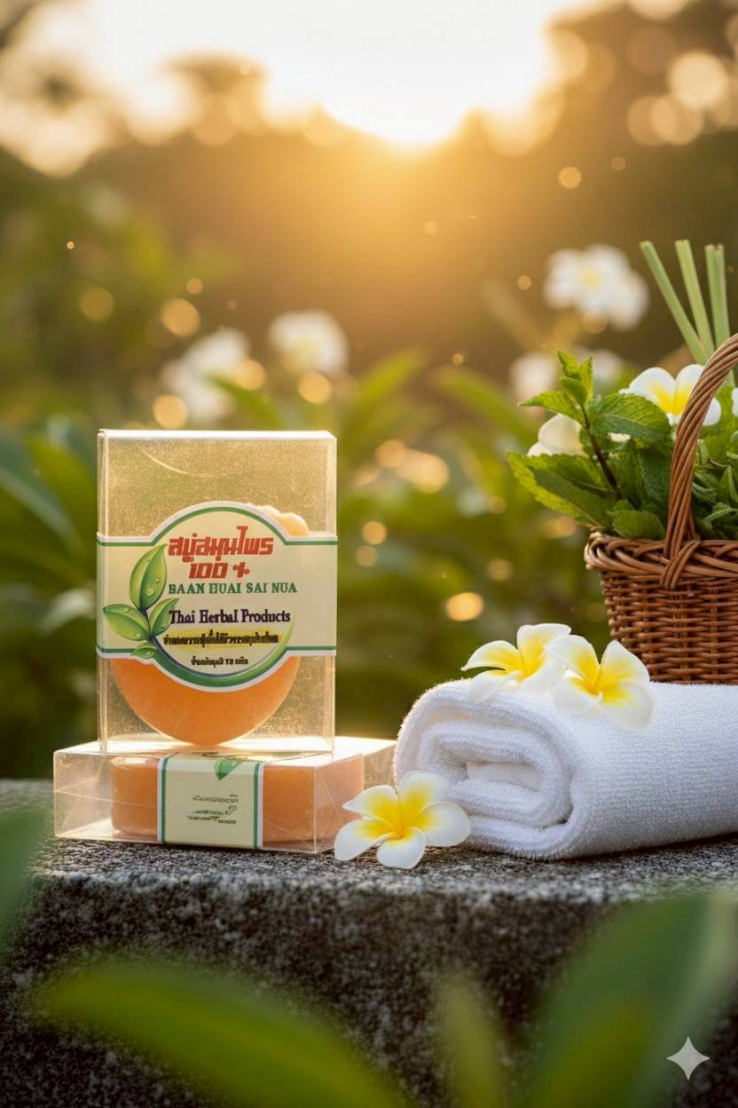 สบู่สมุนไพรขมิ้น