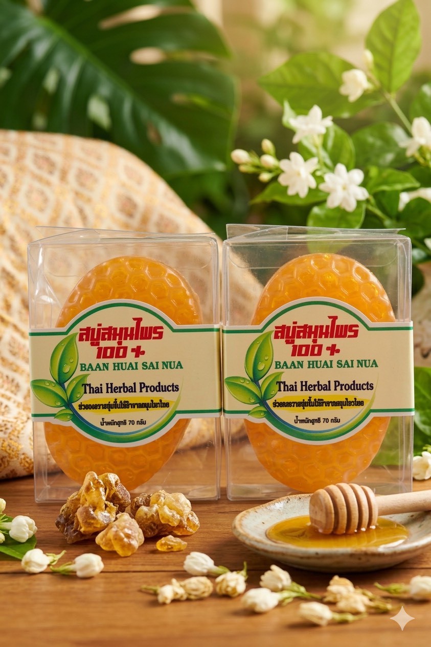 สบู่สมุนไพรขมิ้น