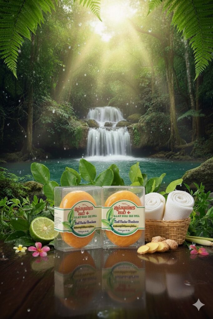 สบู่สมุนไพรขมิ้น3