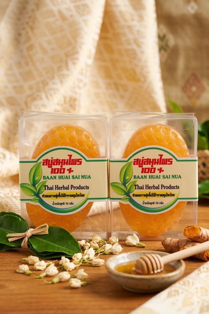 สบู่สมุนไพรขมิ้น3