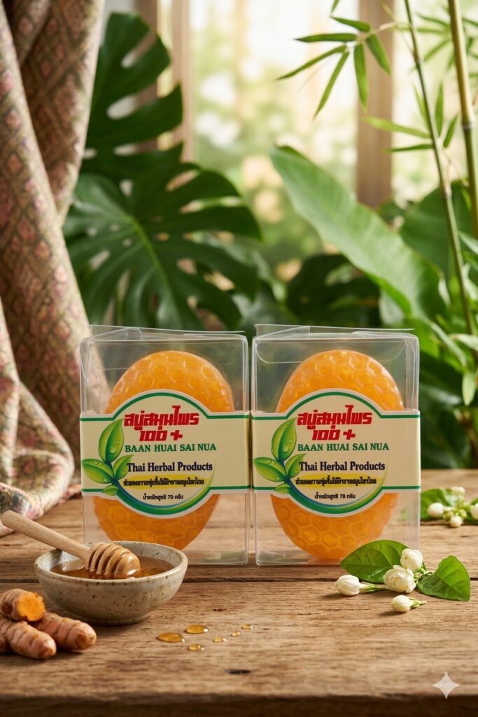 สบู่สมุนไพรขมิ้น4