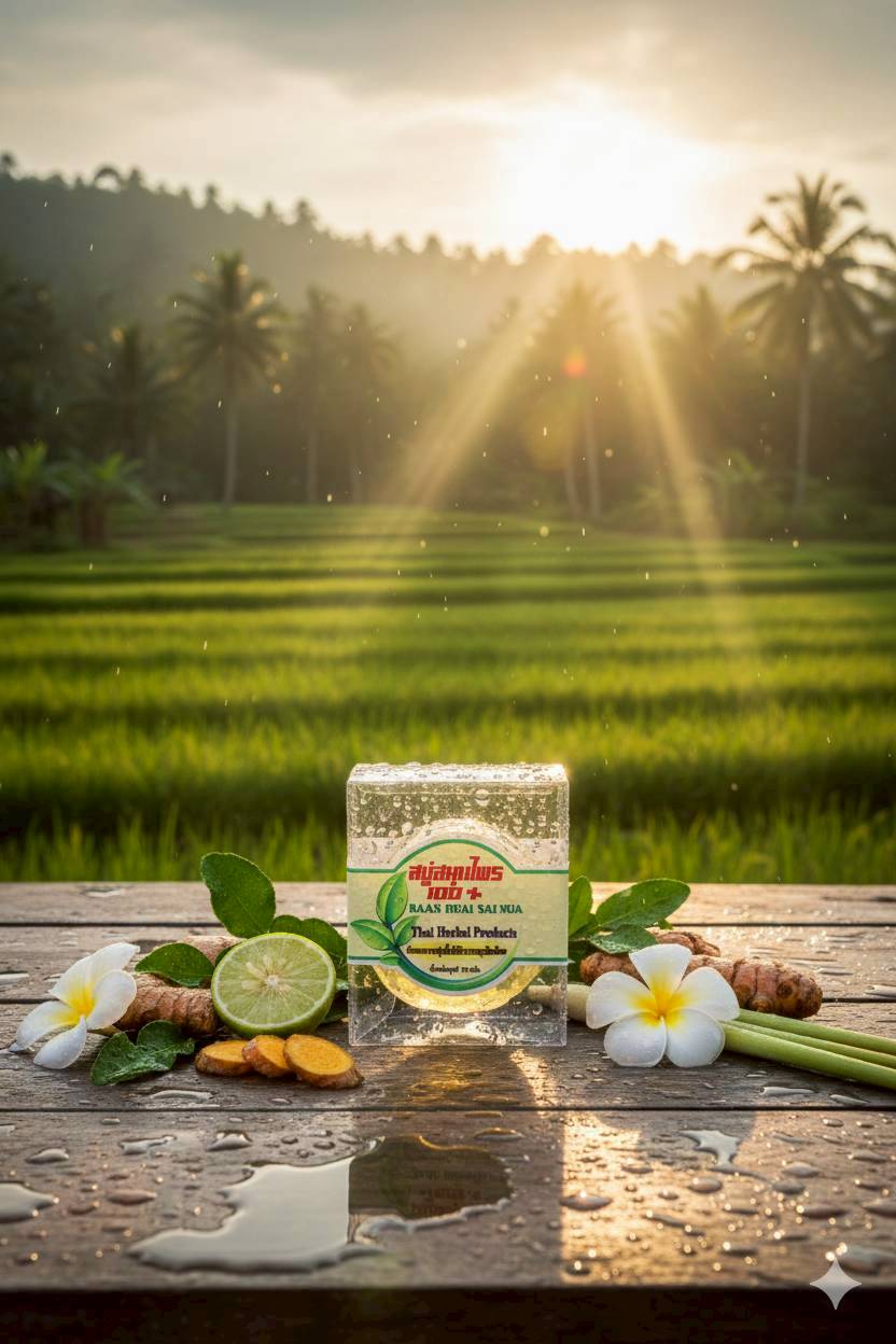 สบู่สมุนไพรมะกรูด