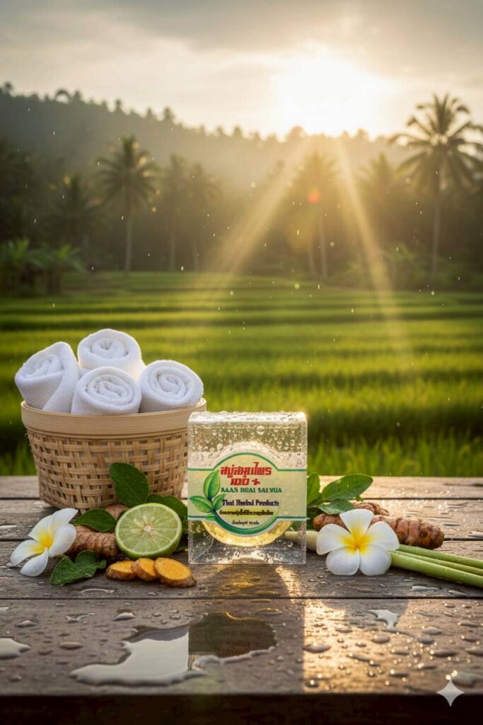 สบู่สมุนไพรมะกรูด1