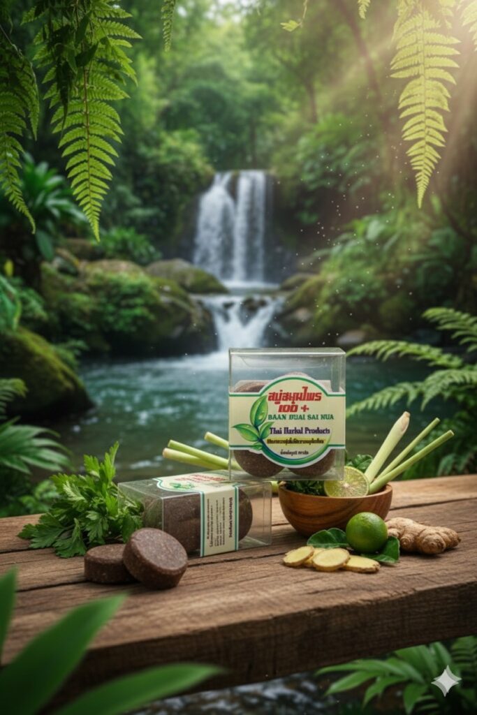 สบู่สมุนไพรหญ้าแฝก2