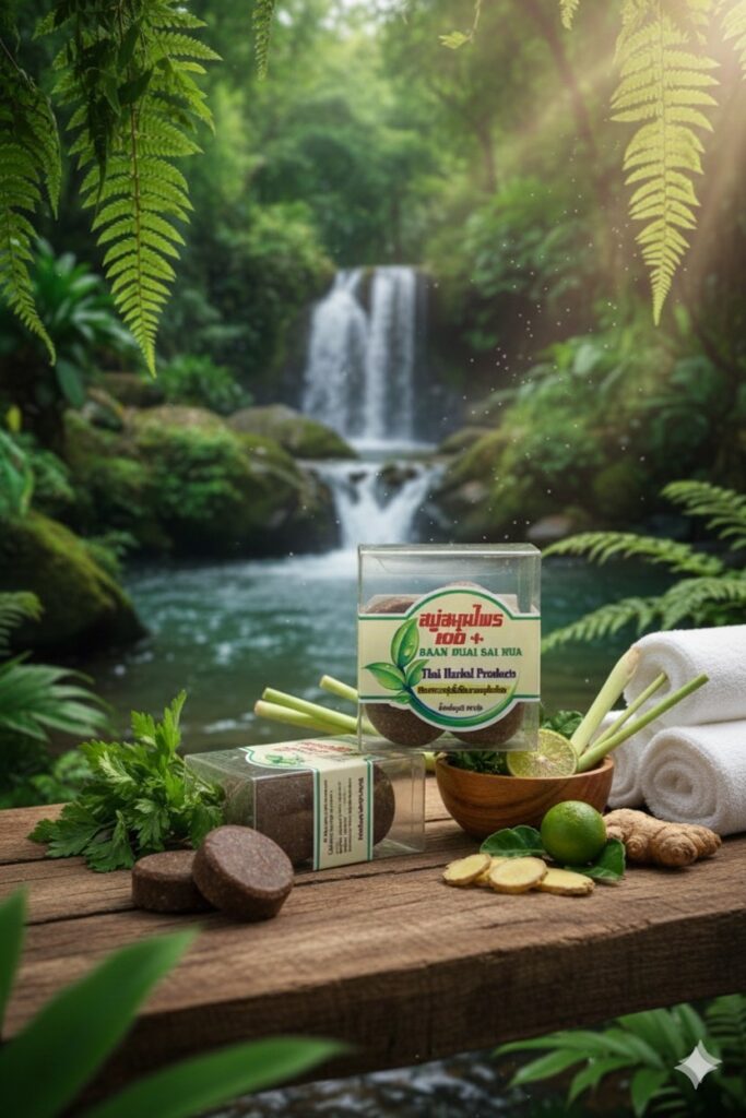 สบู่สมุนไพรหญ้าแฝก4