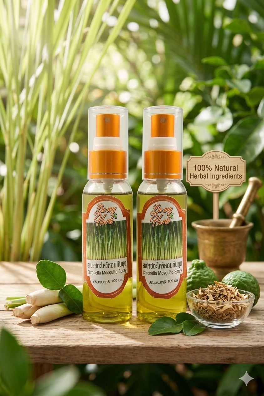 สเปรย์ไล่ยุงตะไคร้หอม