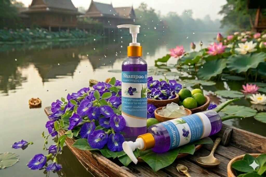 แชมพูสมุนไพรอัญชันว่านหางจระเข้3