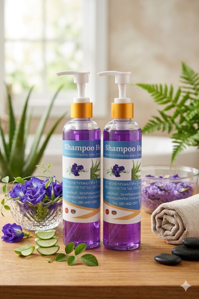 แชมพูอัญชันว่านหางจระเข้