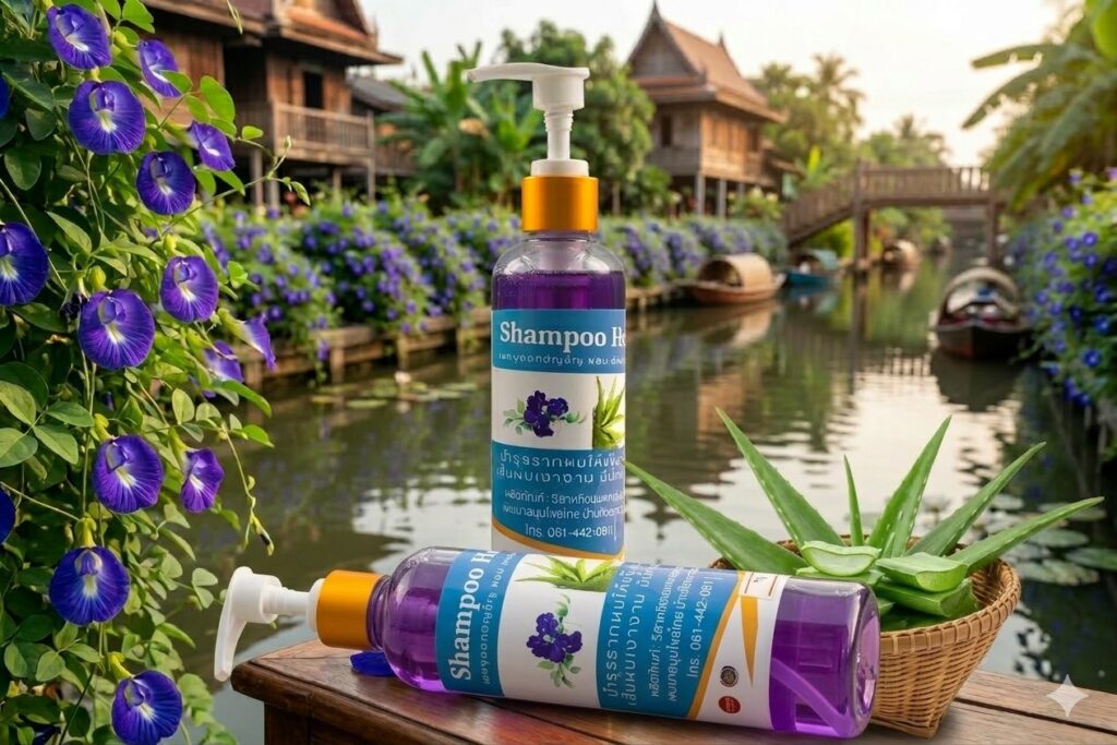 แชมพูอัญชันว่านหางจระเข้2