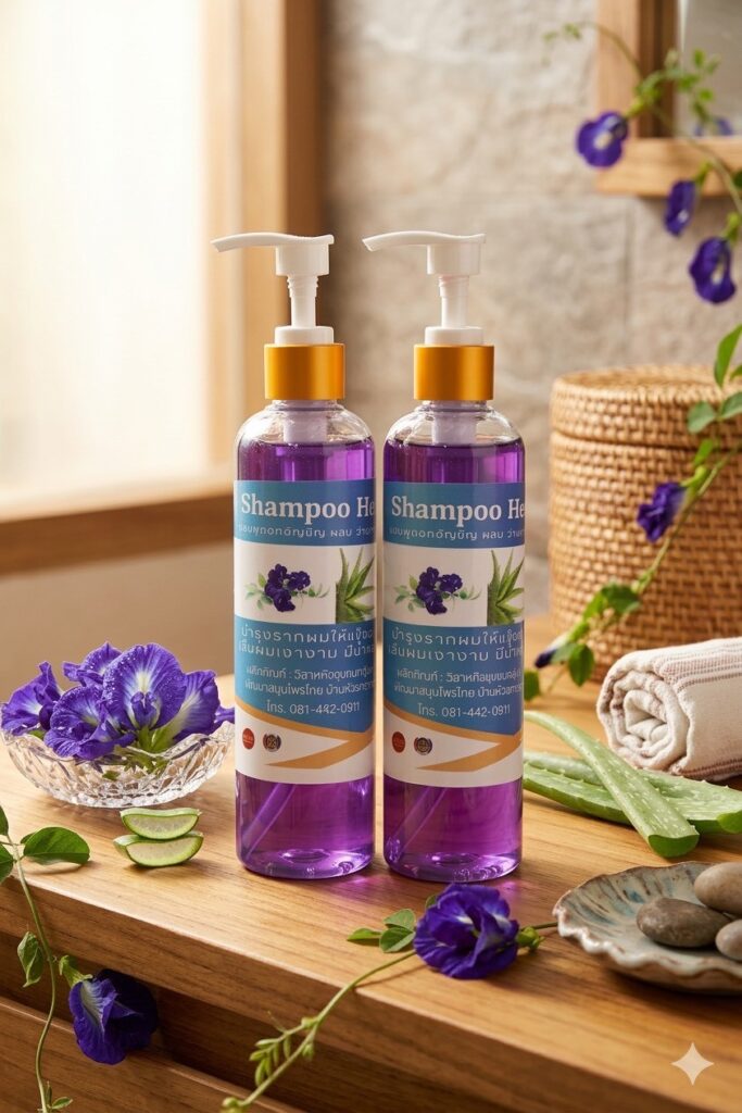 แชมพูอัญชันว่านหางจระเข้3