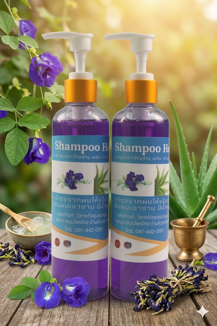แชมพูอัญชันว่านหางจระเข้4
