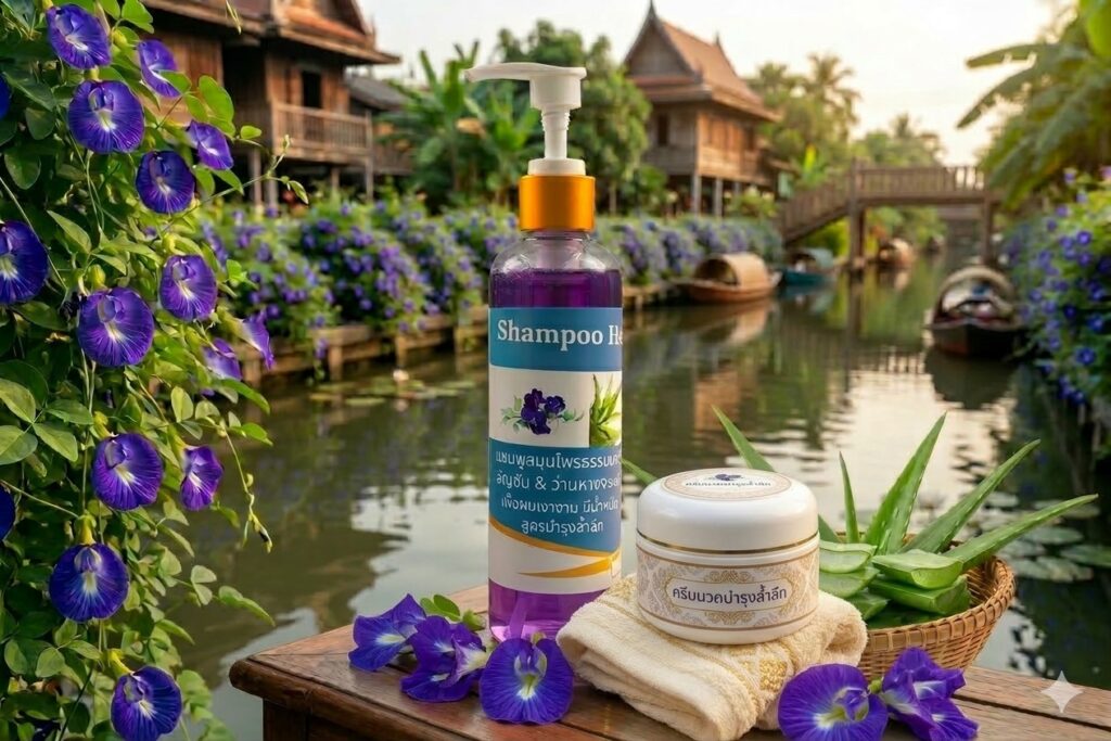 แชมพูอัญชันว่านหางจระเข้4